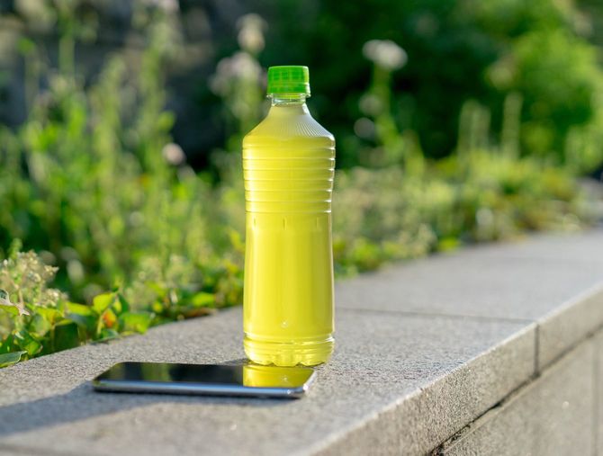 ペットボトルのお茶