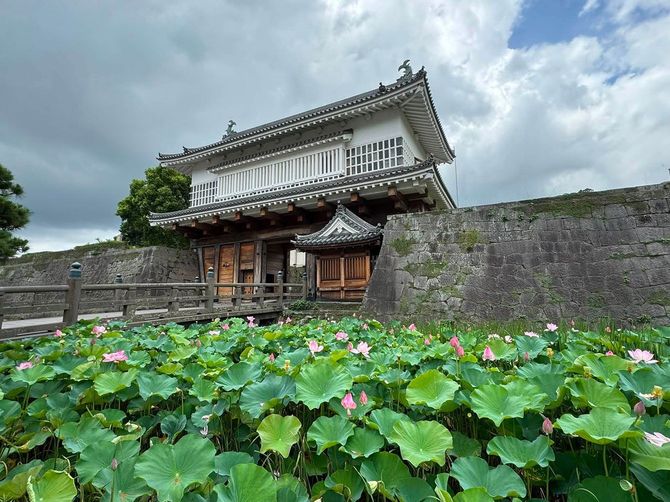 鹿児島城の御楼門