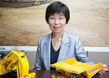 「女性には期待してません」に闘志が湧いた　－コマツ 執行役員 浦野邦子さん【1】