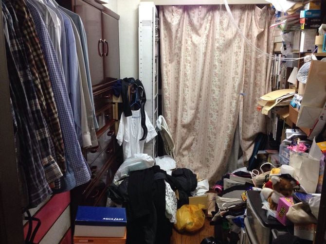 ADHDの人の部屋の例