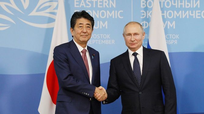 2019年9月5日、ウラジオストクでの27回目の安倍―プーチン会談