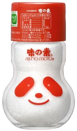 市販の製品「味の素」70gボトル
