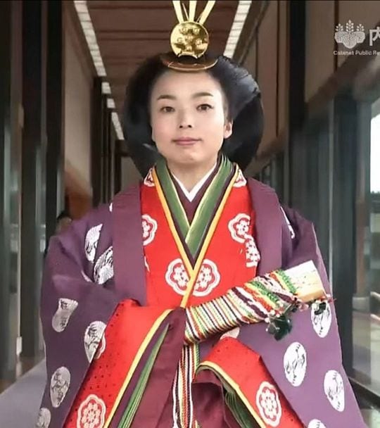 令和の御大礼における彬子女王殿下（2019年）