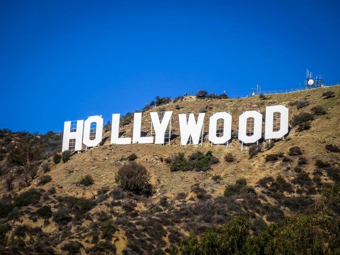 ロサンゼルスのハリウッドサイン