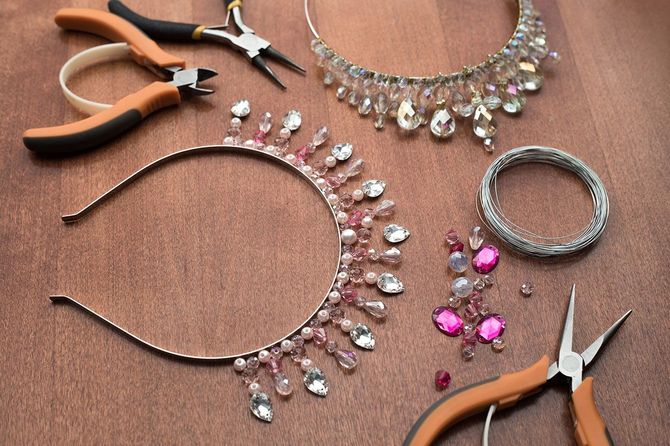 手作りのアクセサリー