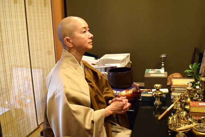 天台宗僧侶の髙橋美清さん