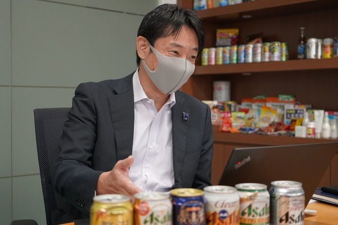 アサヒグループHDビールマーケティング部部長の古澤毅氏
