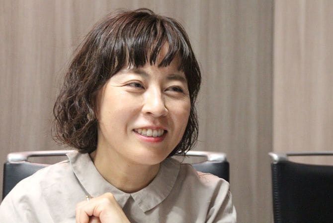 15年以上、激落ちくんの商品開発に携わる竹下さん