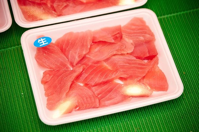 マグロの刺身