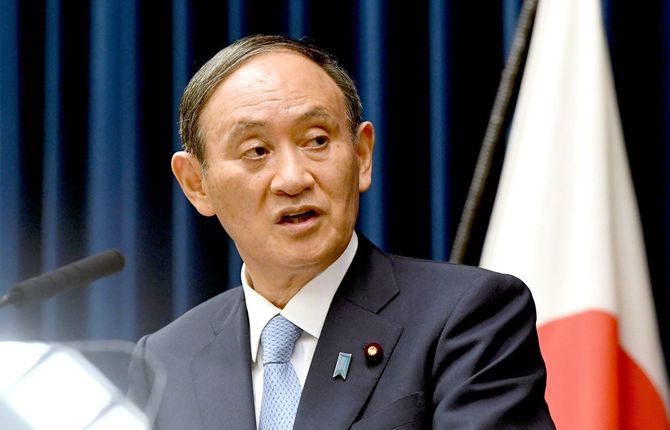 記者会見する菅義偉首相＝2021年8月17日、首相官邸［代表撮影］