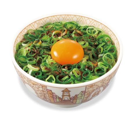 ねぎ玉牛丼 すき家公式サイトより