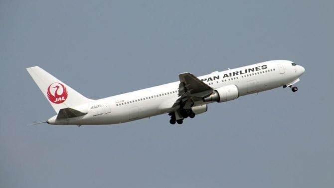 JALのボーイング767-300型機