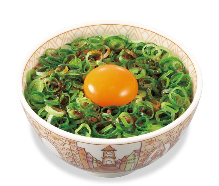 ねぎ玉牛丼