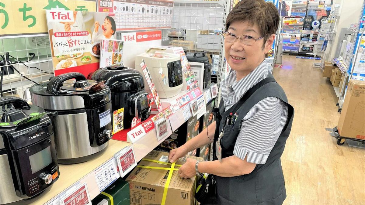 80歳で品出しを担当する｢ノジマのばあば｣が夫の認知症悪化でも仕事を