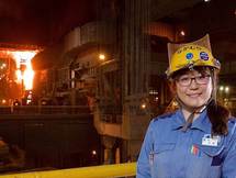 工場のダイナミックさに一目惚れ　－JFEスチール 東日本製鉄所 中村春香さん【前編】