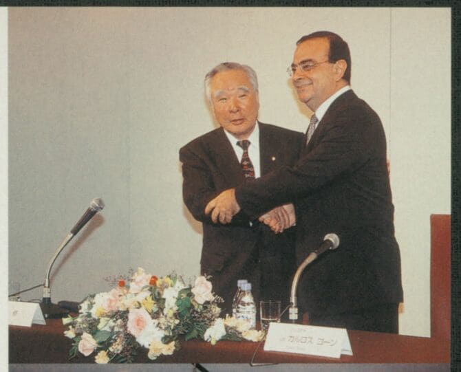 「あなたはどうしてそんなに若いのか」と驚愕するゴーン元日産社長（現在国外逃亡中）。