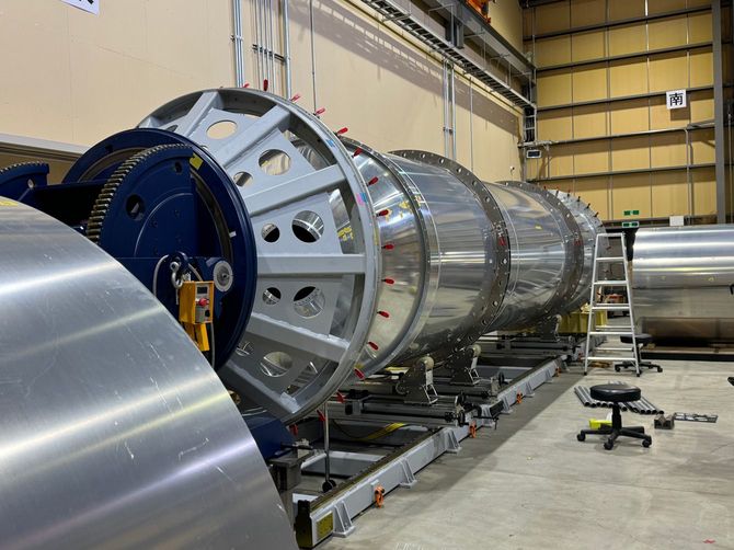 2026年に打ち上げを予定している「ZERO」の開発の様子