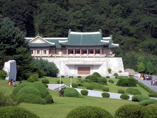 北朝鮮にある国際親善展覧館