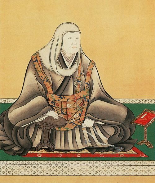 豪姫の実母・前田利家の正室だった芳春院像（一部）