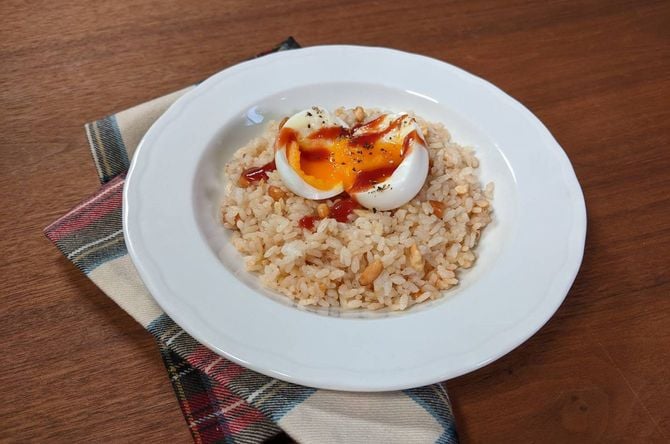 ピーナッツバターライス