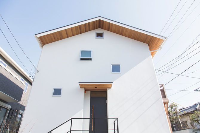 モダンな一軒家