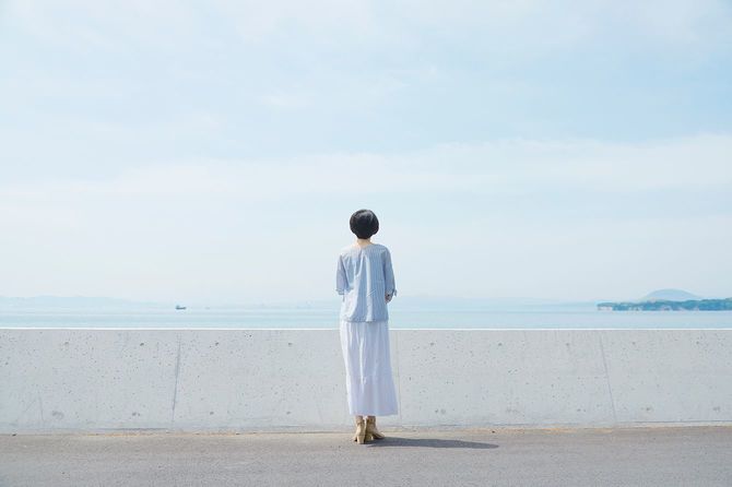 夏の日本人女性