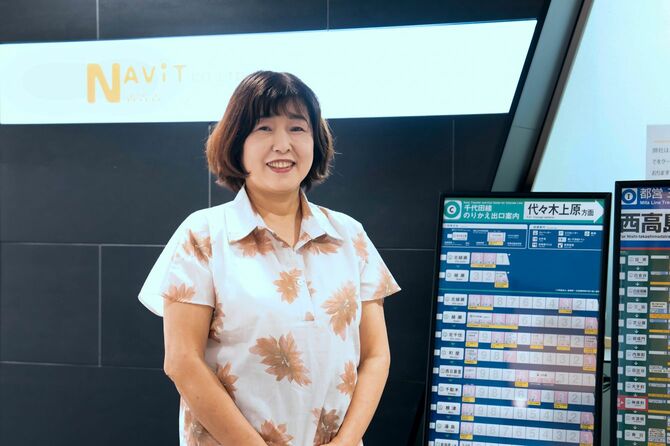 ナビット社長の福井泰代さん