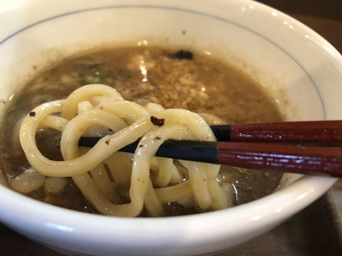 「さなだ」のつけ麺