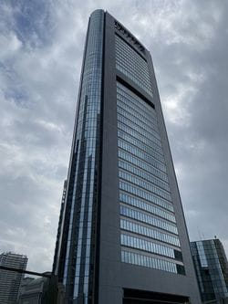 共同通信社が入居する汐留メディアタワー