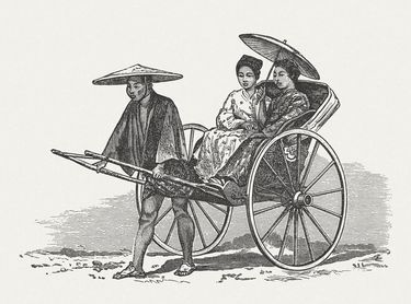 数百台の人力車行列が見られたのは日本だけ…教科書には載っていない