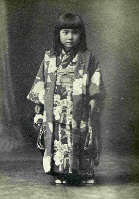 第4子の寿々子　写真提供＝小泉家（無断複製禁止）