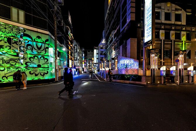 歌舞伎町のホテル街