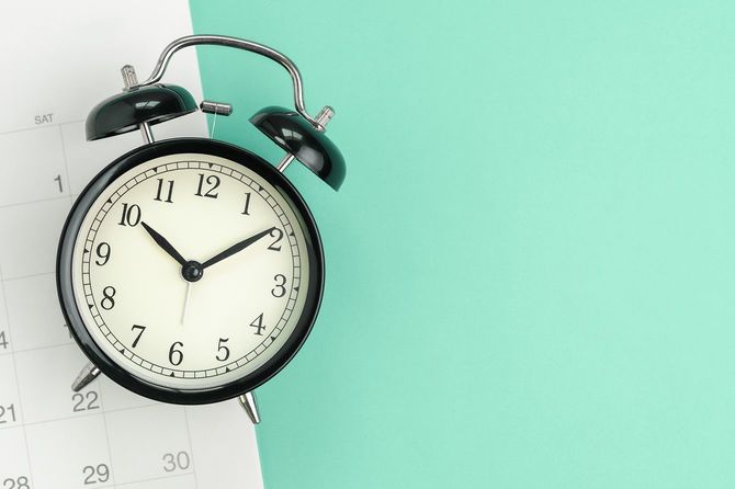 時計とカレンダー