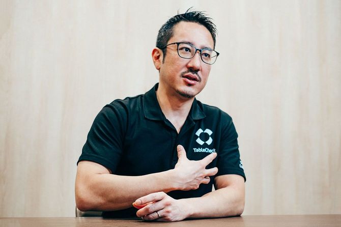 TableCheck代表取締役社長CEO 谷口優氏