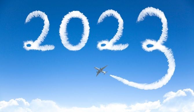 スカイライティングで2023