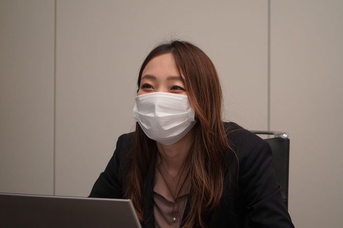 マーケティング本部・アイスクリームマーケティング部の若生みず穂さん