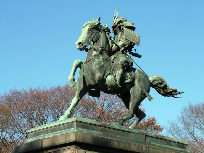 楠木正成の銅像