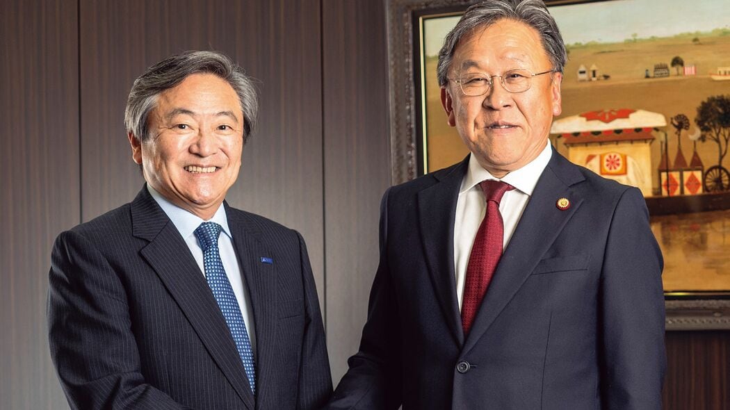 三菱製紙社長 木坂隆一×ピラミデ国際特許事務所代表弁理士 駒井愼二 ｢世界を拡げよ､ワクワクしよう｣