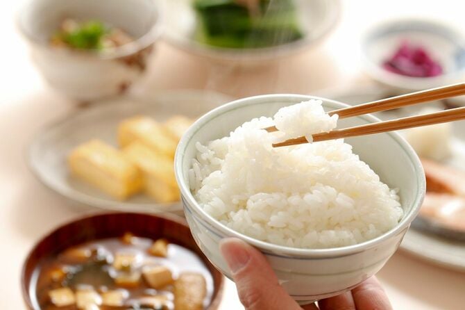 和食の朝食