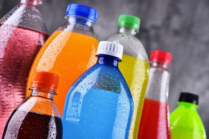 各種炭酸飲料のペットボトル