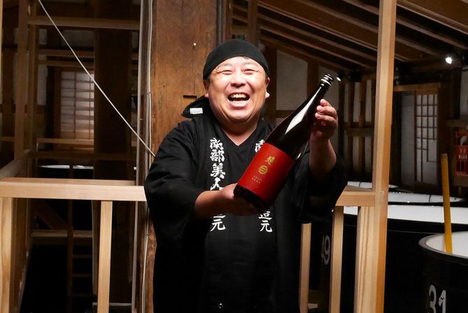 南部美人の五代目蔵元・久慈浩介さん