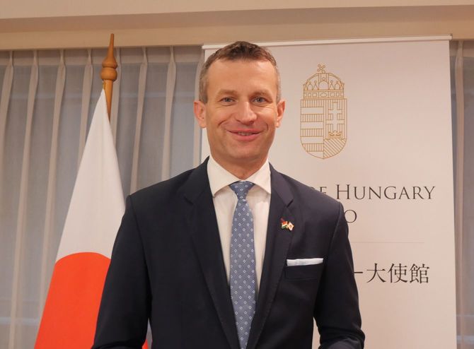 駐日ハンガリー大使のパラノビチ・ノルバートさん