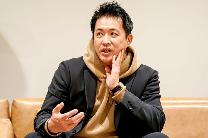 「今回の契約には大谷選手の勝利への執着のようなものを感じる」と話す五十嵐さん