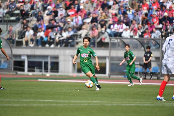 妊娠前、試合中の岩清水選手