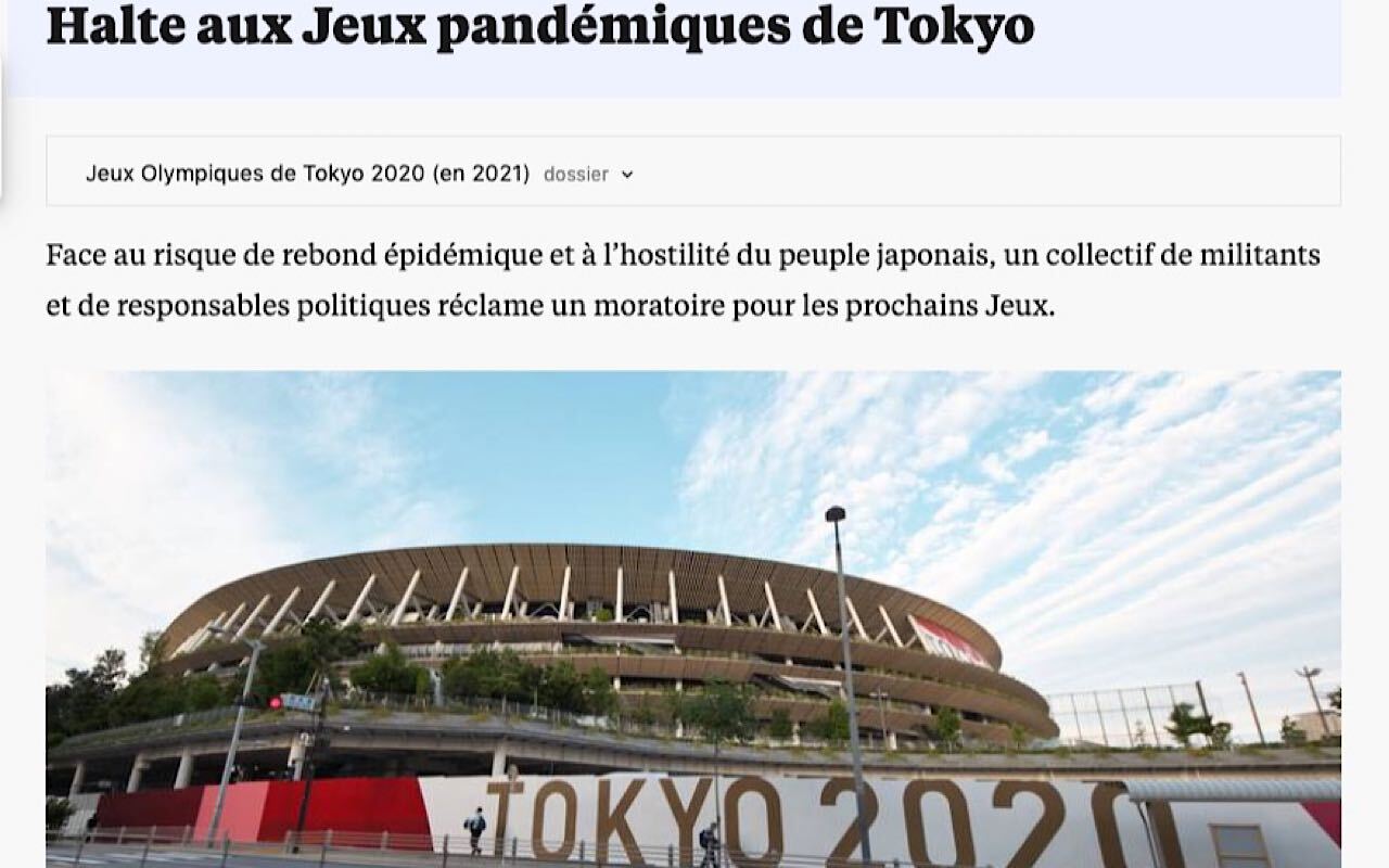 仏メディア痛烈批判 日本人の気持ちを想像すべき 各国が東京オリンピック開催に反対する本当の理由 ヨーロッパのオリンピック報道 President Online プレジデントオンライン