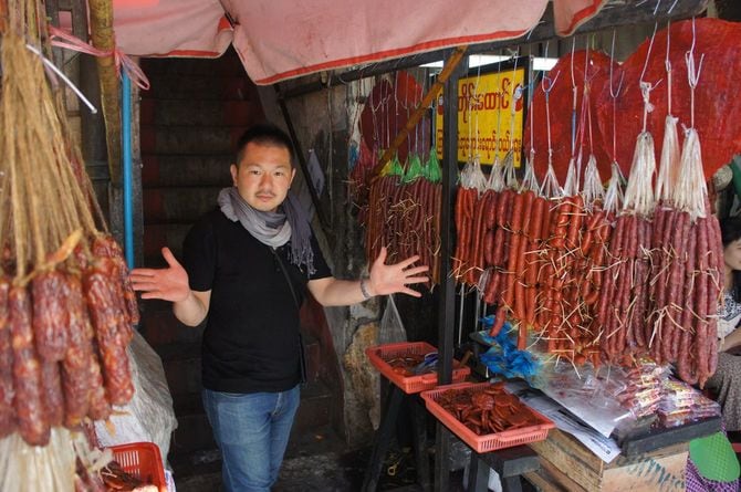 ミャンマーを訪れた村上さん