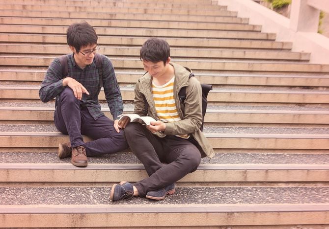 日本人学生友人 同級生 京都日本のご予約確認