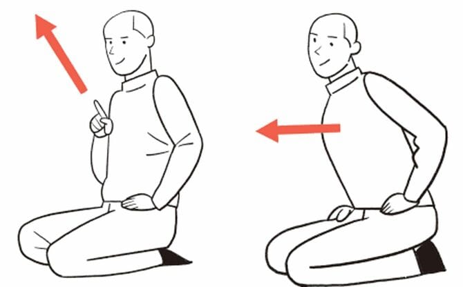 胸骨と骨盤の連動を感じるための仕上げの動作