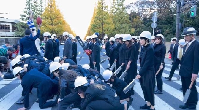 「声なきラガーマン 神宮外苑 2023」