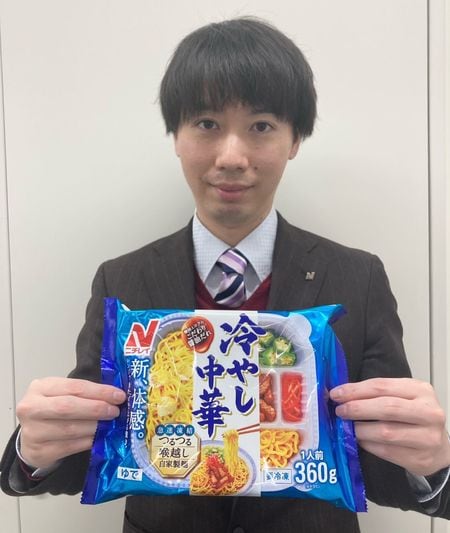 ニチレイフーズ家庭用事業部の蟹沢壮平さん